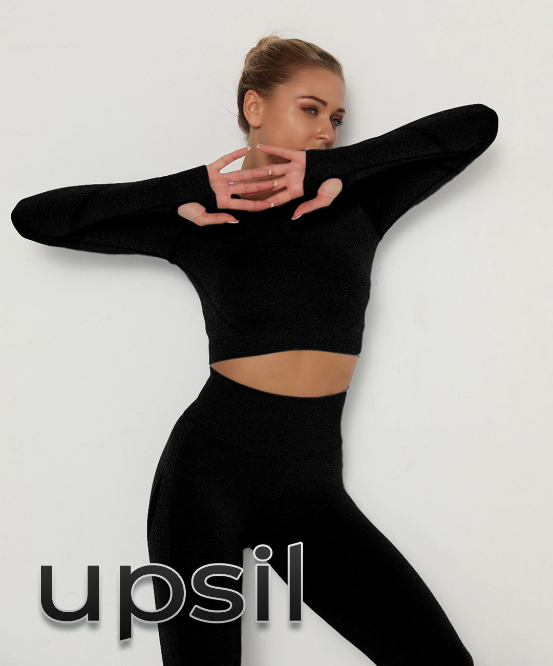 GymSet Seamless Aero Contour Long Sleeve Push-Up