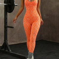 GymSet Leopard Tuta Lunga Push-Up