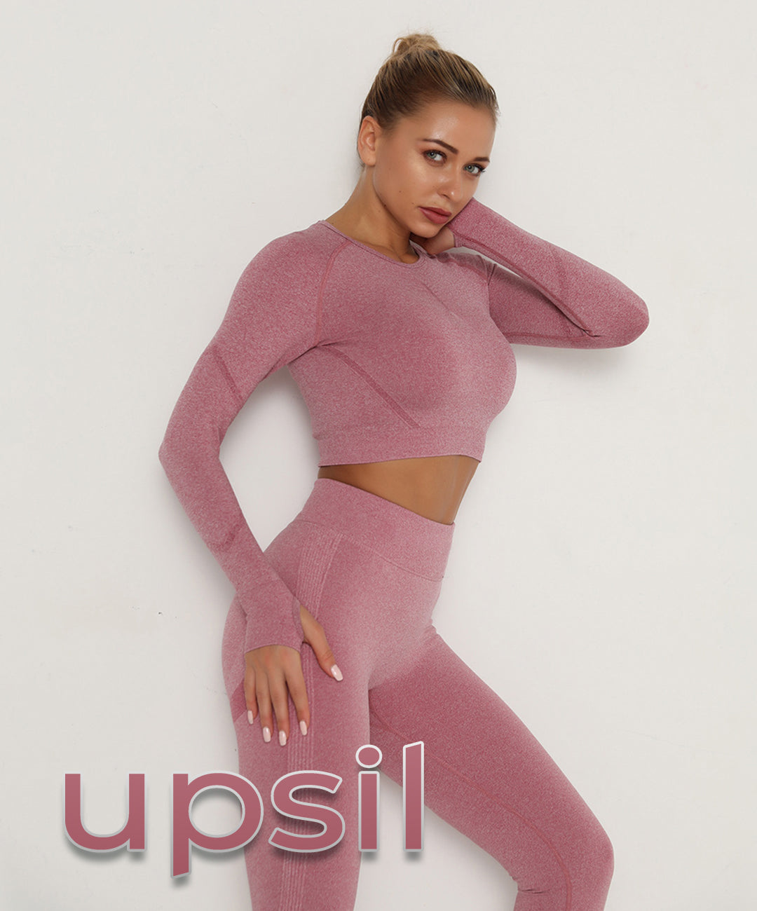 GymSet Seamless Aero Contour Long Sleeve Push-Up