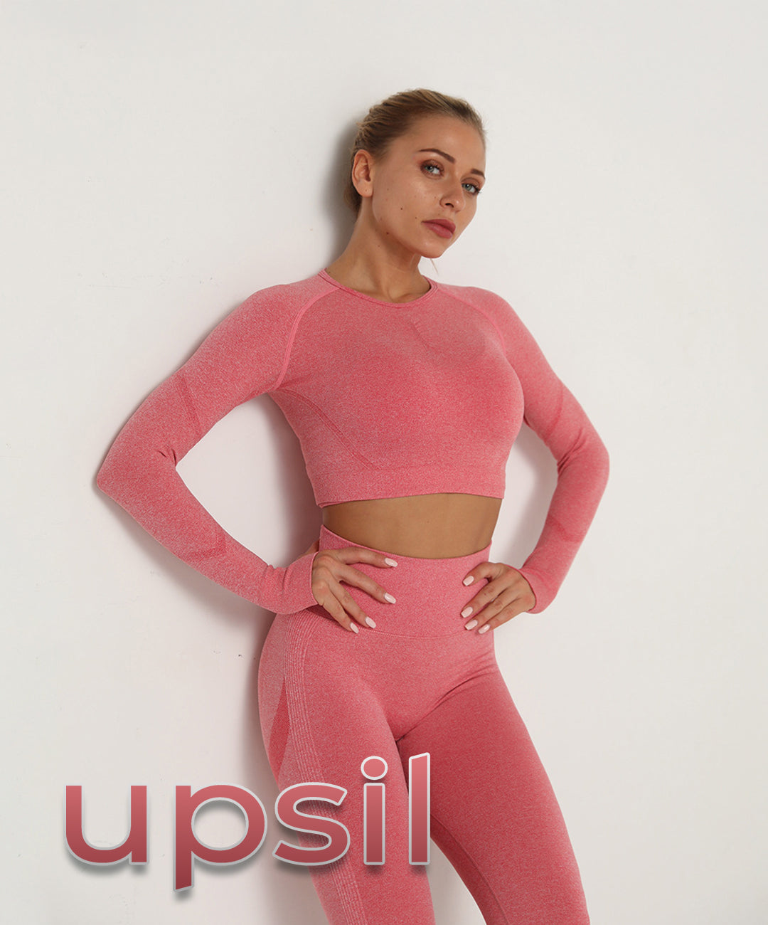 GymSet Seamless Aero Contour Long Sleeve Push-Up